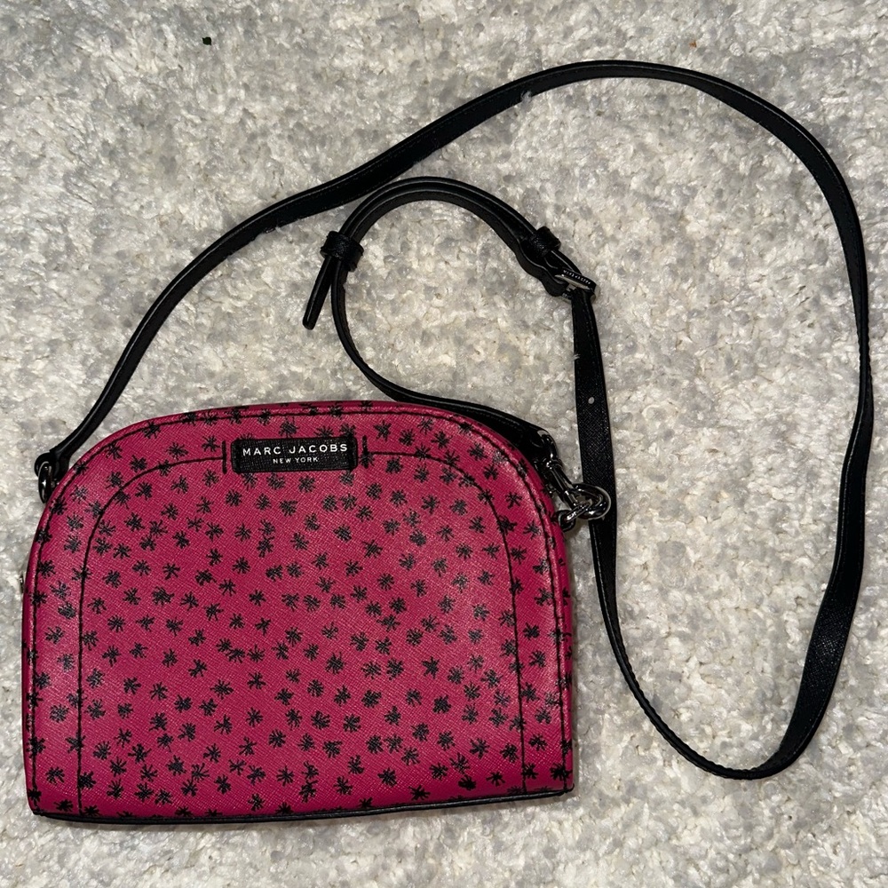 LAST CHANCE! Marc Jacob’s Pink and Black Cross Body Bag, NWOT